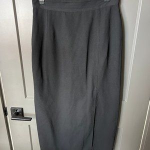 Express Midi Below Knee Skirt Black 11/12